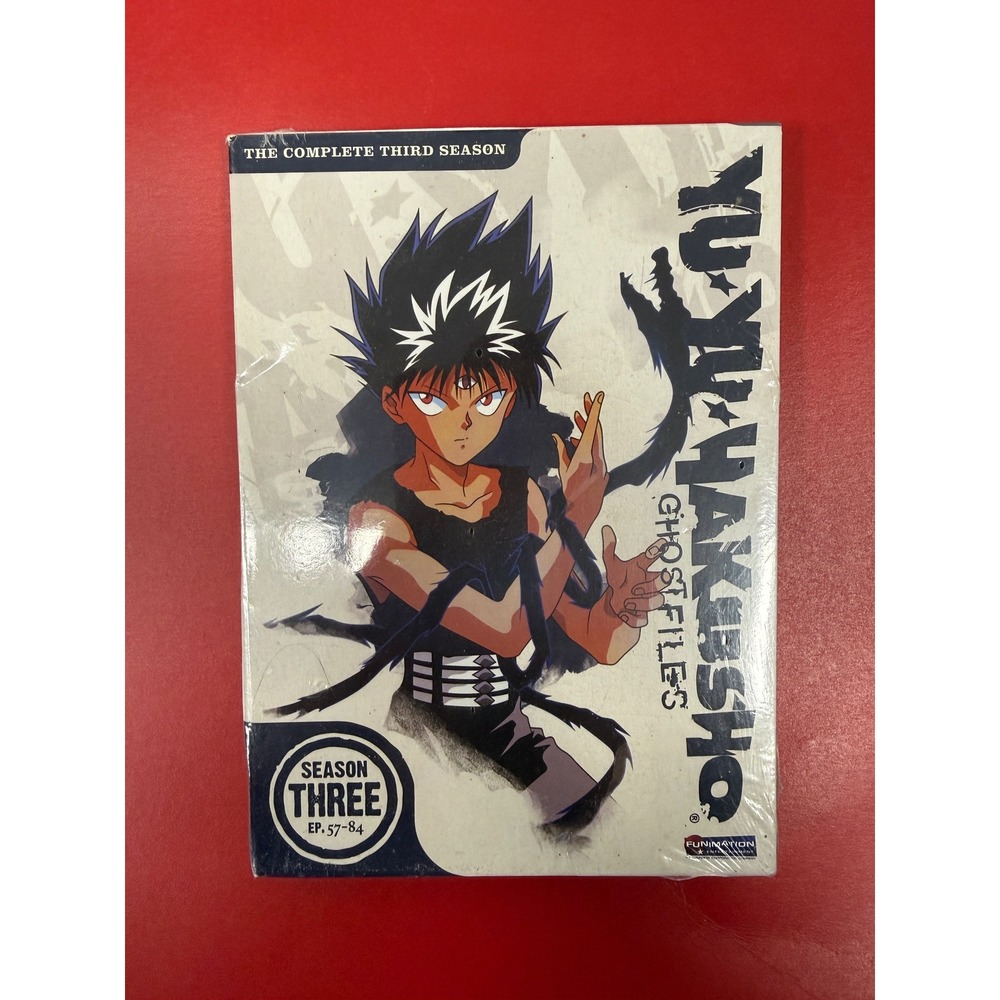 Yu Yu Hakusho Ghost Files The Complete Third Season DVD Uncut 4-Disc Set New
